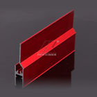 Анодированное красным цветом крепкое РоХС алюминиевого профиля шкафа течебезопасное противоокислительн