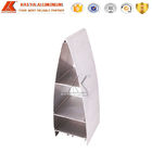 Форма 600мм треугольника 6082 профиля алюминиевых сплава/прессовала алюминиевые жалюзи/шторки