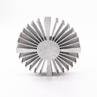 Прессованный металл 6063 профиля круглого теплоотвода алюминиевый