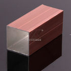 Трубка светлого деревянного зерна алюминиевая профилирует средний сплав Т3-Т8 квадрата размера