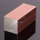 Трубка светлого деревянного зерна алюминиевая профилирует средний сплав Т3-Т8 квадрата размера