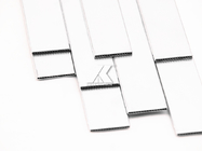 Естественная серебряная алюминиевая трубка 6063t5 профилирует плоский Microchannel радиатора 5,5 x 45 Mm