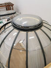 профили 5m круглые большие алюминиевые обрамляют ясную доску ПК для шатра купола бассейна