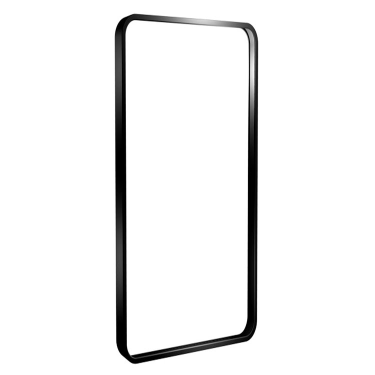 Почищенный щеткой профиль рамки зеркала прямоугольной формы алюминиевый крупноразмерный для парикмахерскаи
